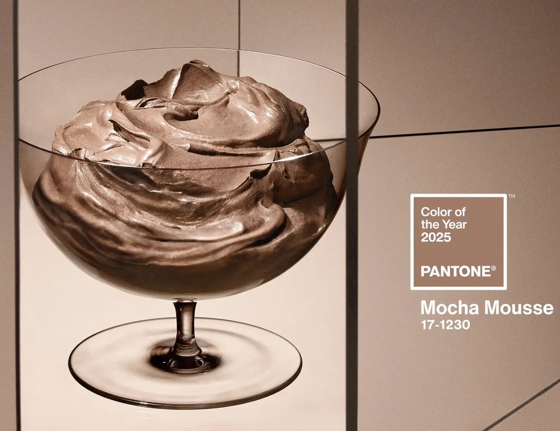 Mocha Mousse Pantone color of 2025